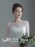 YNS WEDDING ウェディングドレス　ボレロ　SL-PO65
