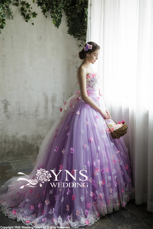 SL16347-PU｜LaVenie Collection カラードレス｜ウェディングドレスの ...