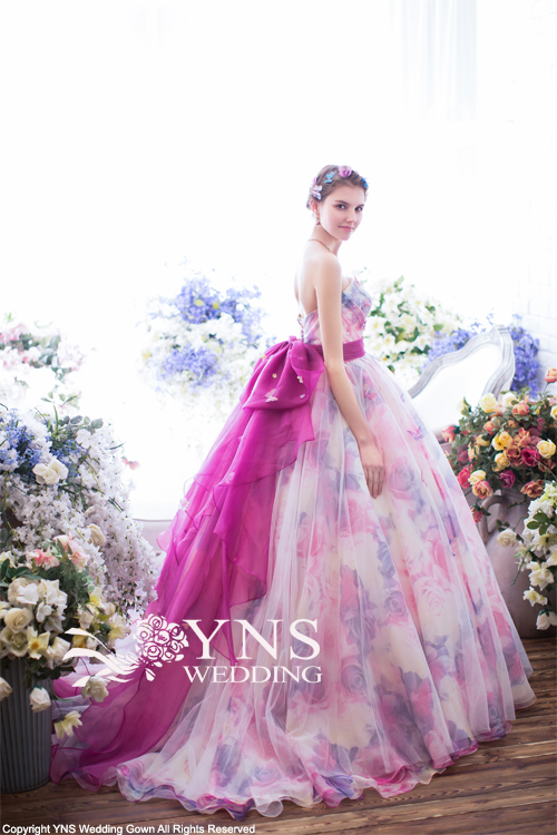 カラードレス ウェディング YNS WEDDING - スーツ/フォーマル/ドレス