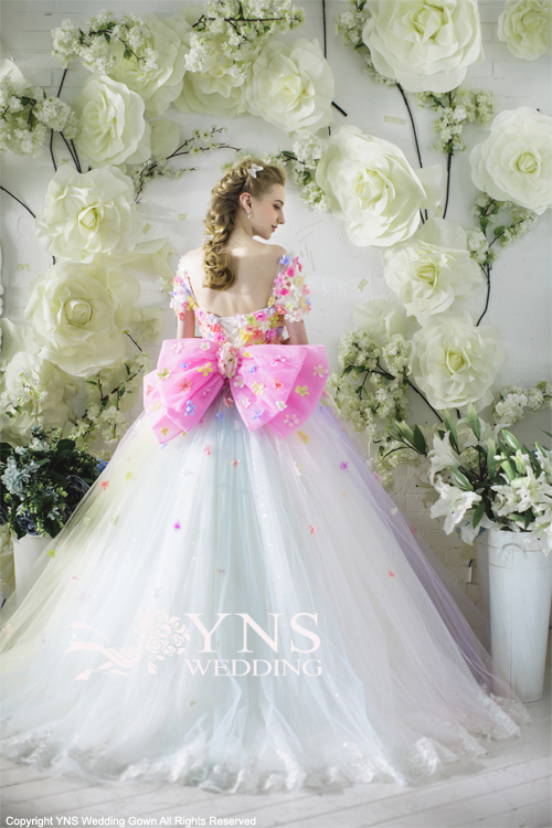 YNS wedding カラードレス ピンクフォーマル/ドレス