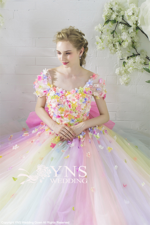 SL17942｜LaVenie Collection カラードレス｜ウェディングドレスのYNS ...