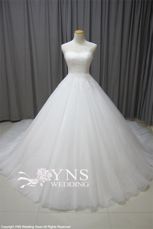 YNS WEDDING ウェディングドレスSサイズSL18339ウェデングドレス