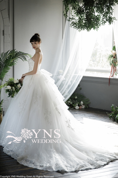 YNS wedding ウェディングドレス　結婚式　SL20312パーティードレス
