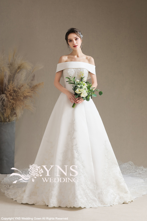 YNS Wedding ウェディングドレス Aライン | www.cestujemtrekujem.com